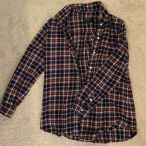 Banana Republic - Boyfriend Fit Flannel - Size women’s medium